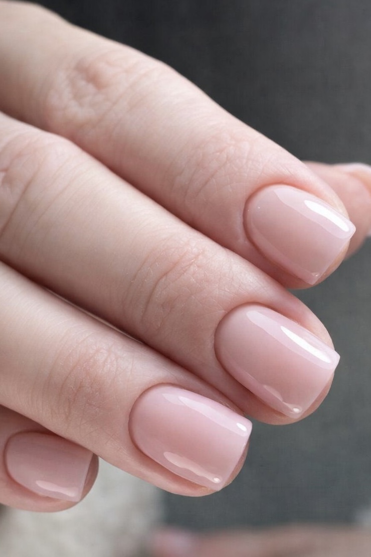 Маникюр с покрытием — пример 2